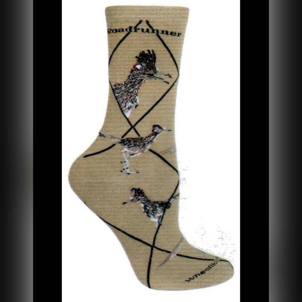nwt WHEELHOUSE designs ROAD RUNNER bird socks new